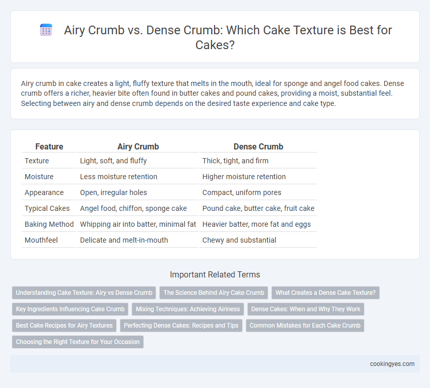 Airy Crumb vs. Dense Crumb: Which Cake Texture is Best for Cakes?