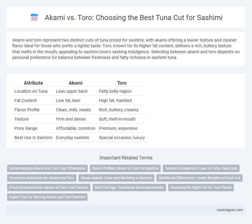 Akami vs. Toro: Choosing the Best Tuna Cut for Sashimi