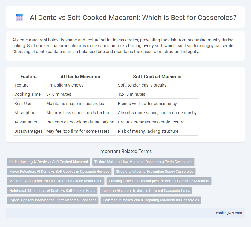Al Dente vs Soft-Cooked Macaroni: Which is Best for Casseroles?