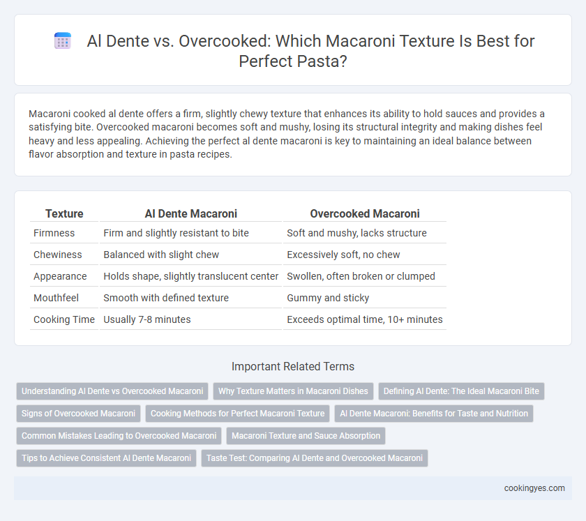 Al Dente vs. Overcooked: Which Macaroni Texture Is Best for Perfect Pasta?