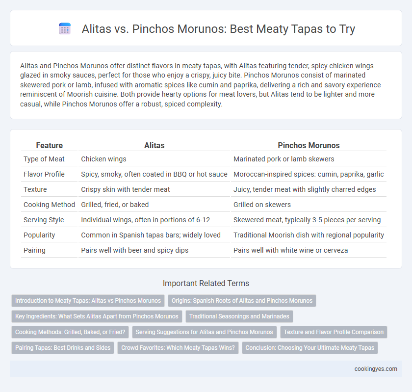 Alitas vs. Pinchos Morunos: Best Meaty Tapas to Try