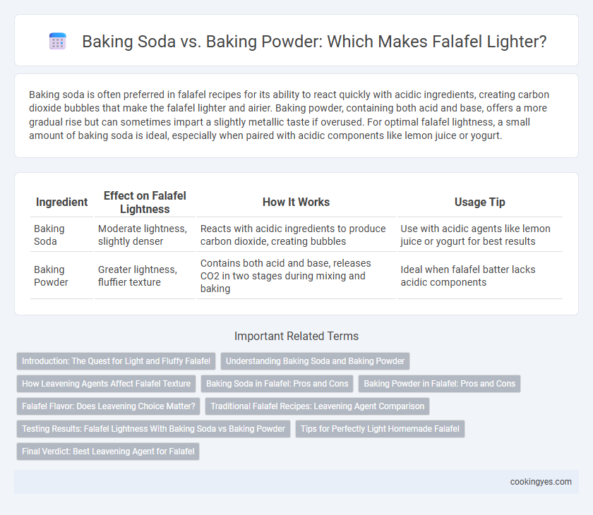Baking Soda vs. Baking Powder: Which Makes Falafel Lighter?