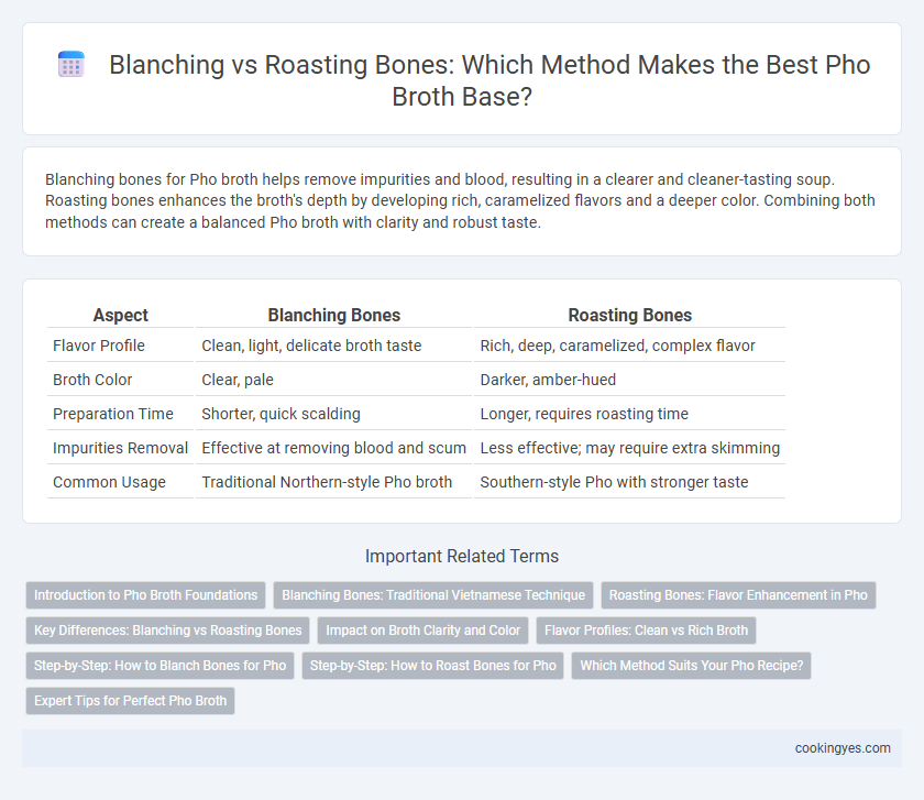 Blanching vs Roasting Bones: Which Method Makes the Best Pho Broth Base?
