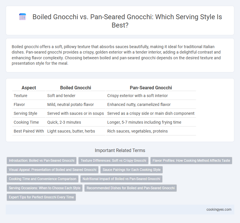 Boiled Gnocchi vs. Pan-Seared Gnocchi: Which Serving Style Is Best?