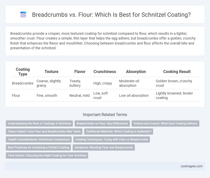 Breadcrumbs vs. Flour: Which Is Best for Schnitzel Coating?