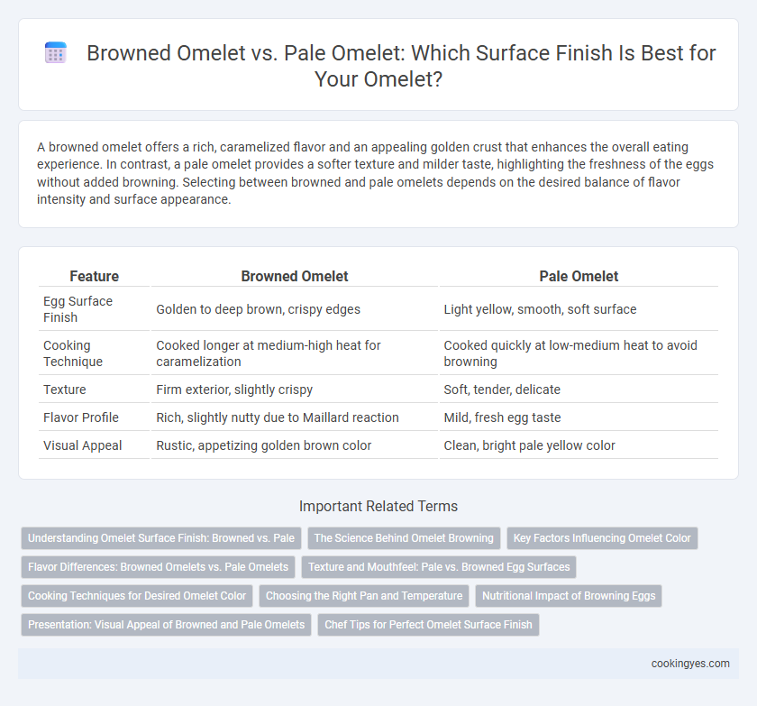 Browned Omelet vs. Pale Omelet: Which Surface Finish Is Best for Your Omelet?