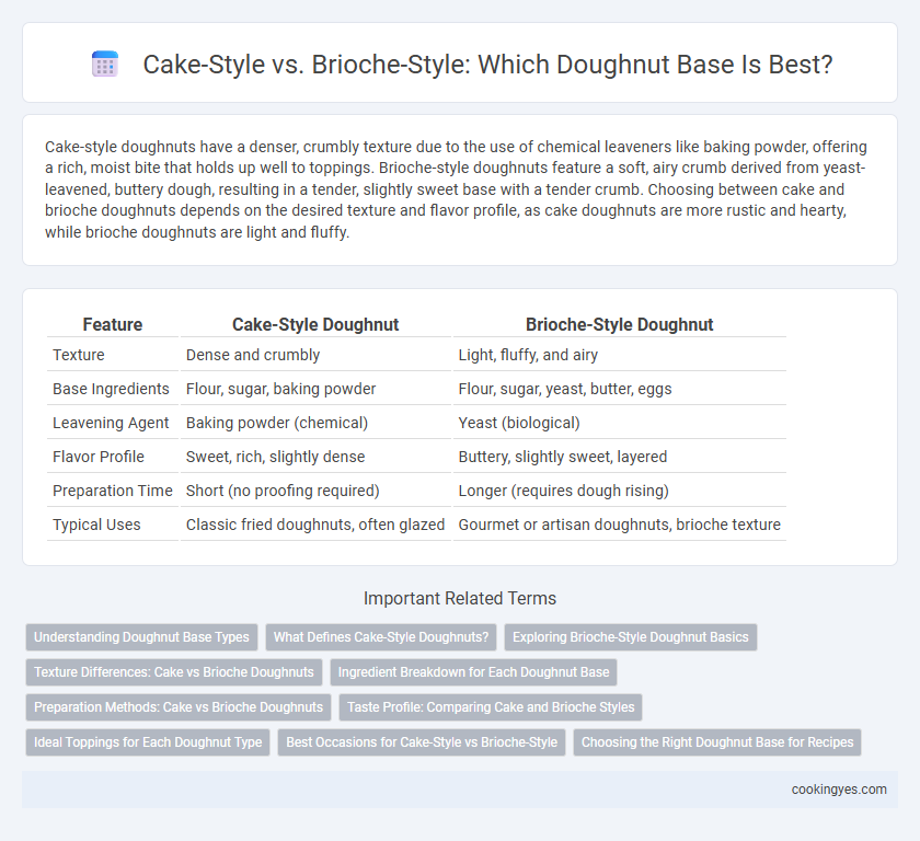 Cake-Style vs. Brioche-Style: Which Doughnut Base Is Best?