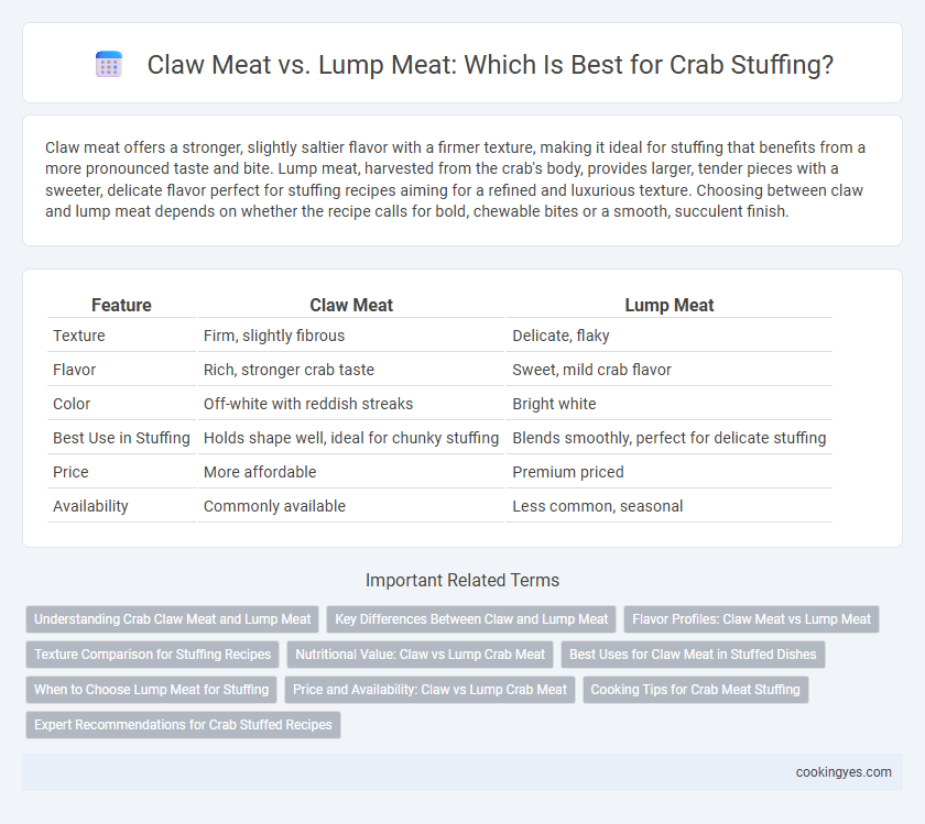 Claw Meat vs. Lump Meat: Which Is Best for Crab Stuffing?