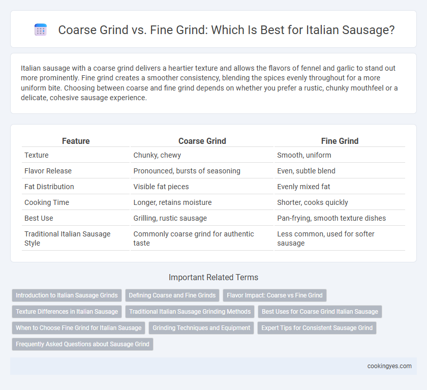 Coarse Grind vs. Fine Grind: Which Is Best for Italian Sausage?
