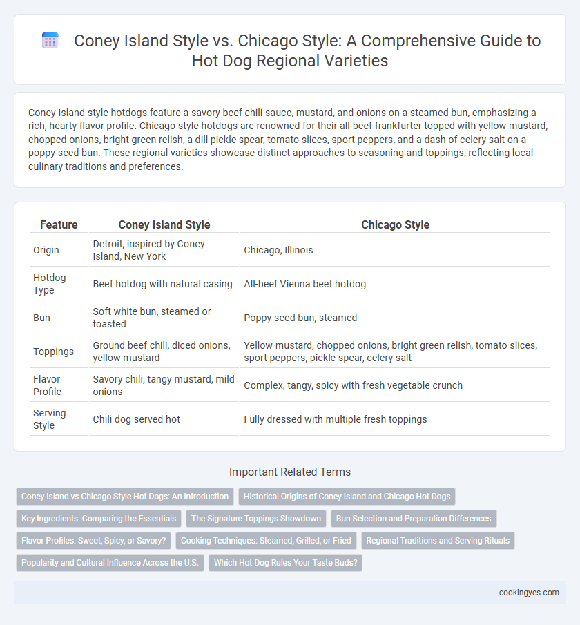 Coney Island Style vs. Chicago Style: A Comprehensive Guide to Hot Dog Regional Varieties