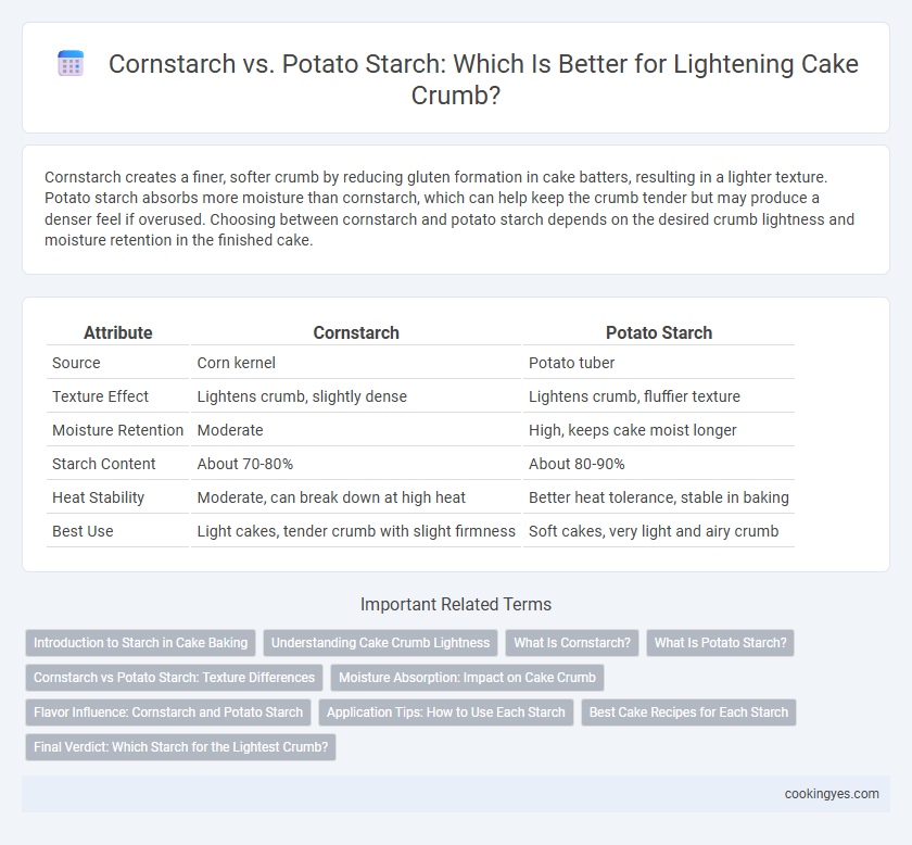 Cornstarch vs. Potato Starch: Which Is Better for Lightening Cake Crumb?