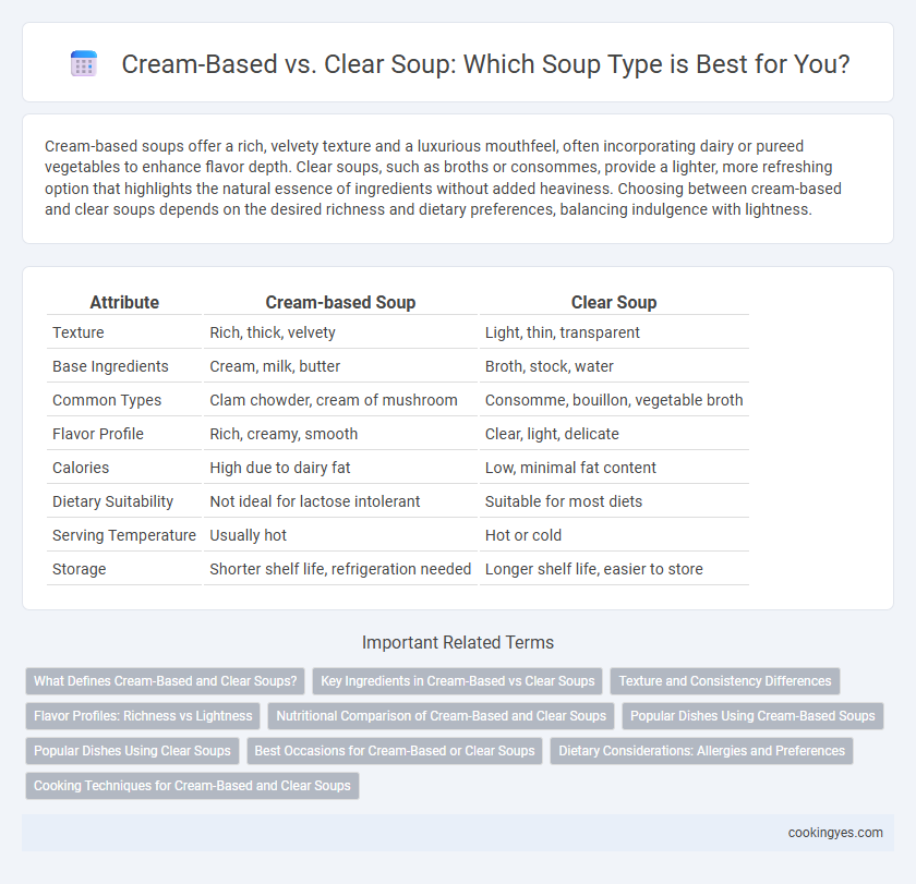 Cream-Based vs. Clear Soup: Which Soup Type is Best for You?