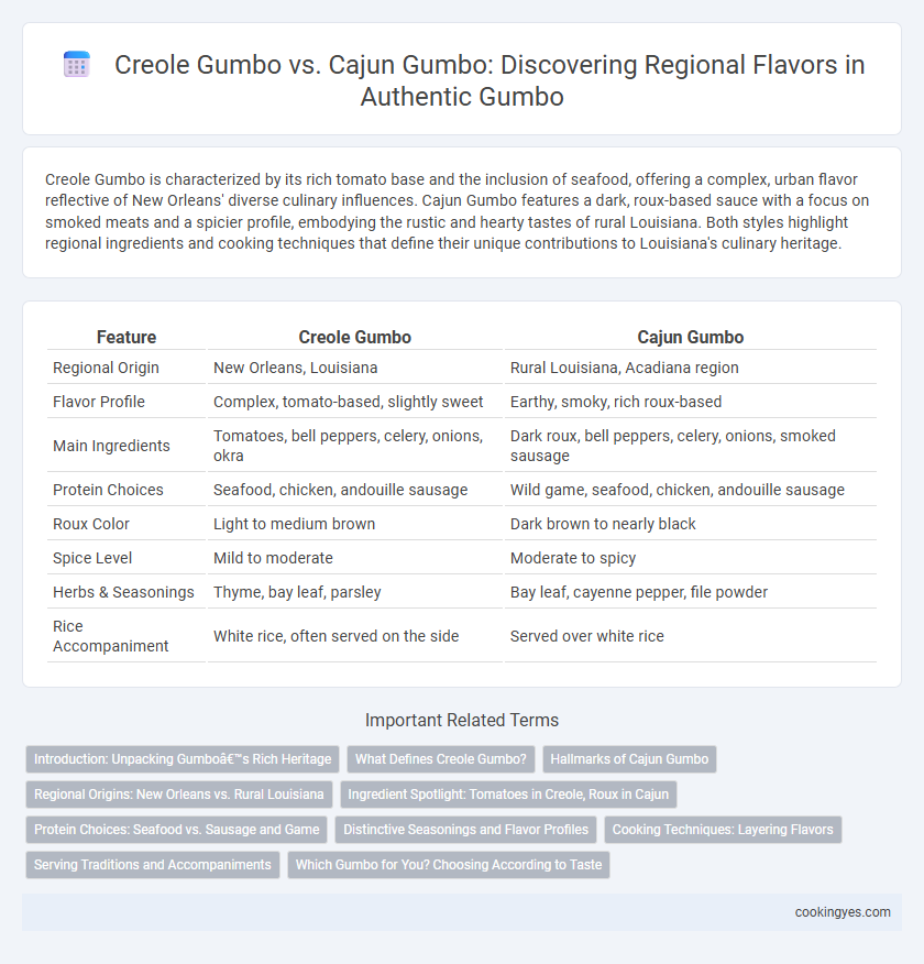 Creole Gumbo vs. Cajun Gumbo: Discovering Regional Flavors in Authentic Gumbo