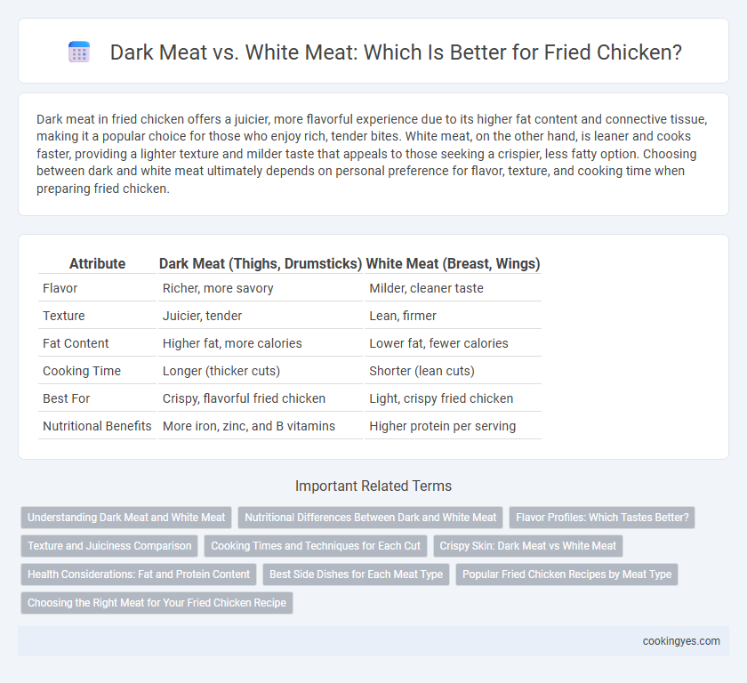 Dark Meat vs. White Meat: Which Is Better for Fried Chicken?