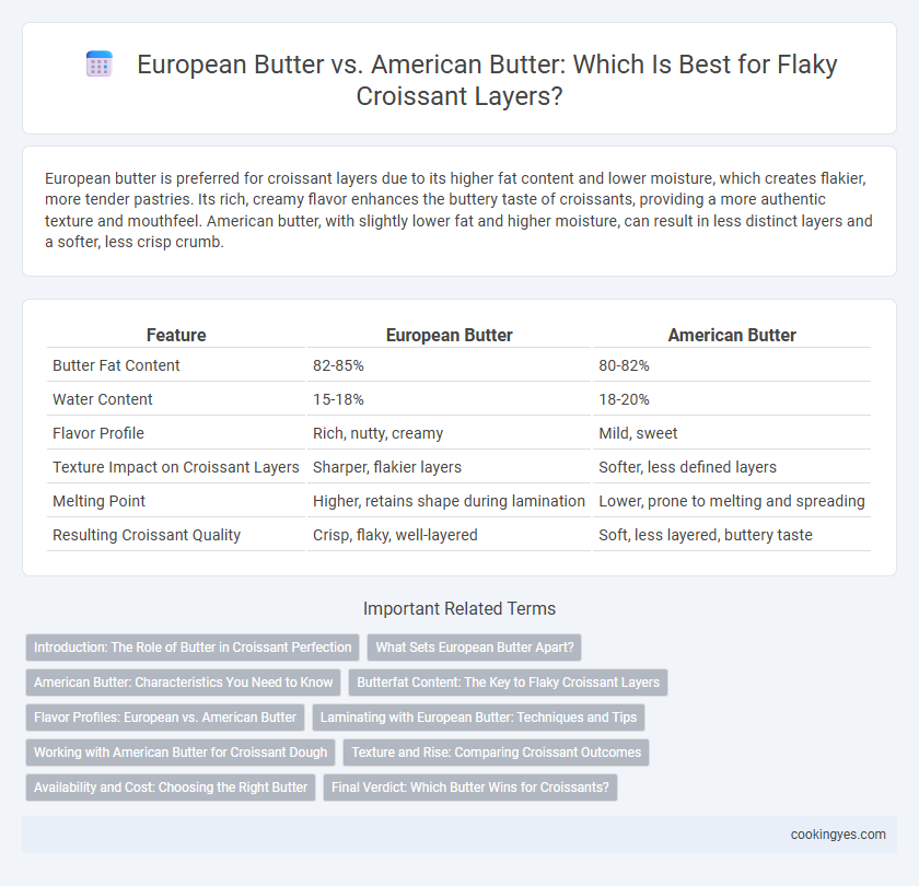 European Butter vs. American Butter: Which Is Best for Flaky Croissant Layers?