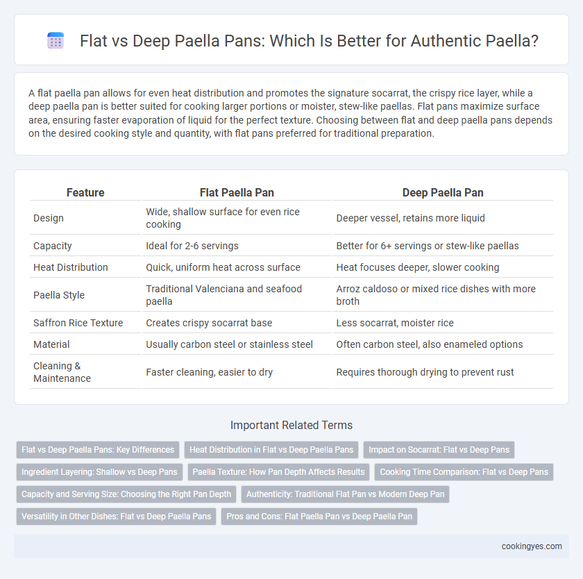 Flat vs Deep Paella Pans: Which Is Better for Authentic Paella?