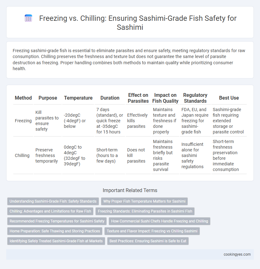 Freezing vs. Chilling: Ensuring Sashimi-Grade Fish Safety for Sashimi