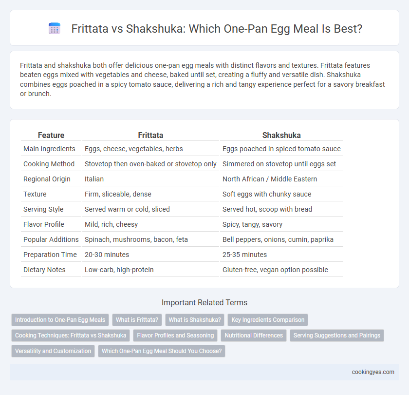 Frittata vs Shakshuka: Which One-Pan Egg Meal Is Best?