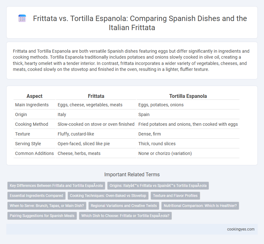 Frittata vs. Tortilla Espanola: Comparing Spanish Dishes and the Italian Frittata
