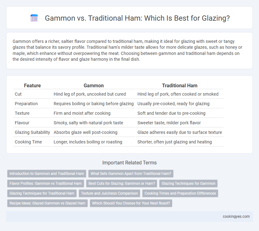 Gammon vs. Traditional Ham: Which Is Best for Glazing?