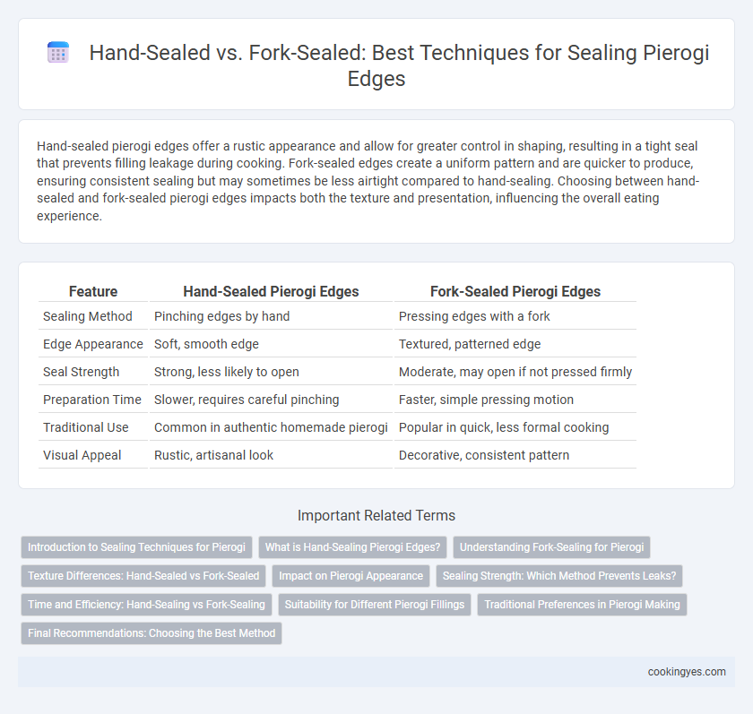 Hand-Sealed vs. Fork-Sealed: Best Techniques for Sealing Pierogi Edges