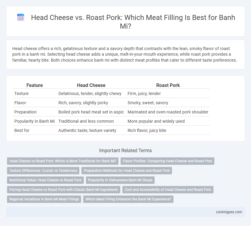 Head Cheese vs. Roast Pork: Which Meat Filling Is Best for Banh Mi?