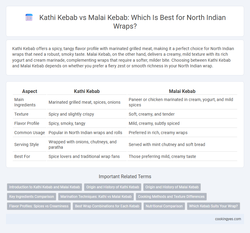 Kathi Kebab vs Malai Kebab: Which Is Best for North Indian Wraps?
