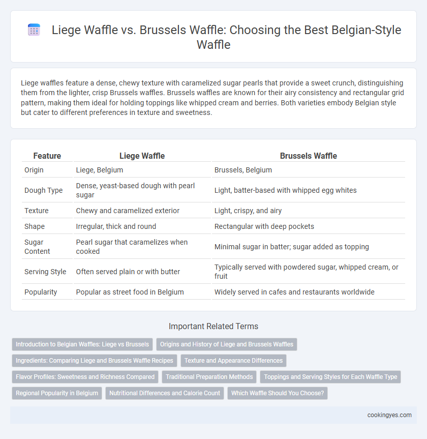 Liege Waffle vs. Brussels Waffle: Choosing the Best Belgian-Style Waffle