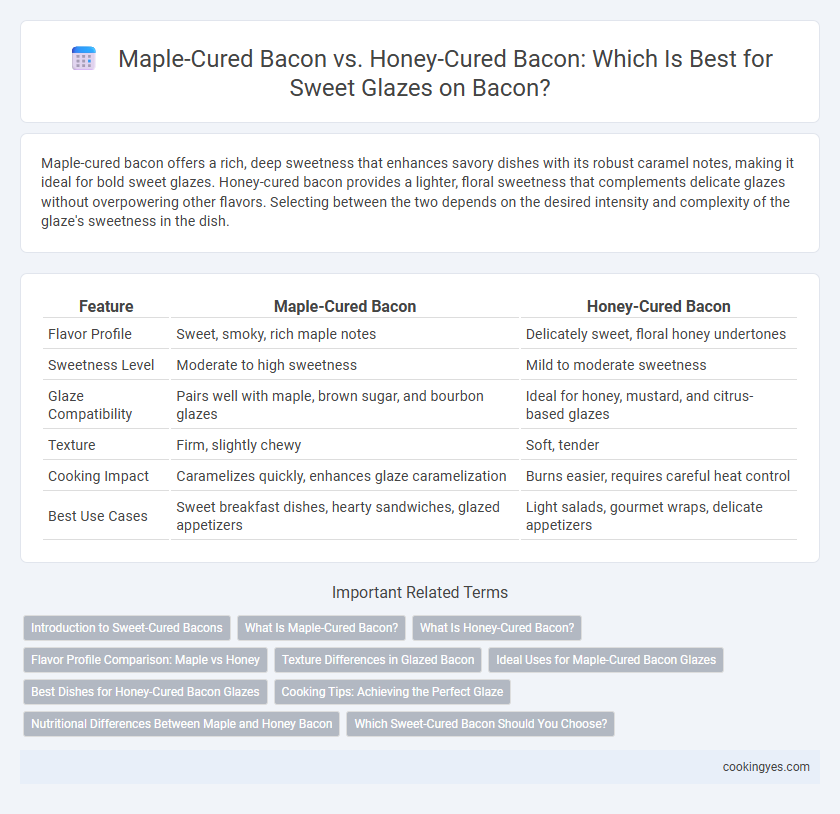 Maple-Cured Bacon vs. Honey-Cured Bacon: Which Is Best for Sweet Glazes on Bacon?