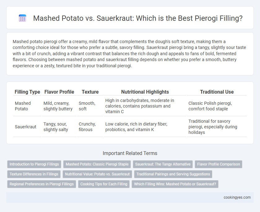 Mashed Potato vs. Sauerkraut: Which is the Best Pierogi Filling?