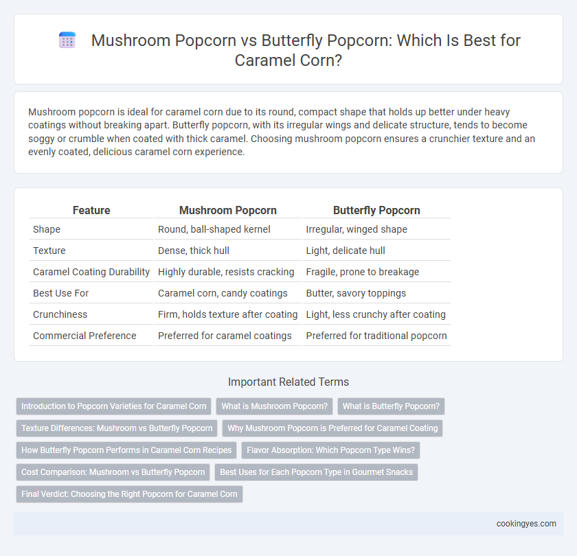 Mushroom Popcorn vs Butterfly Popcorn: Which Is Best for Caramel Corn?