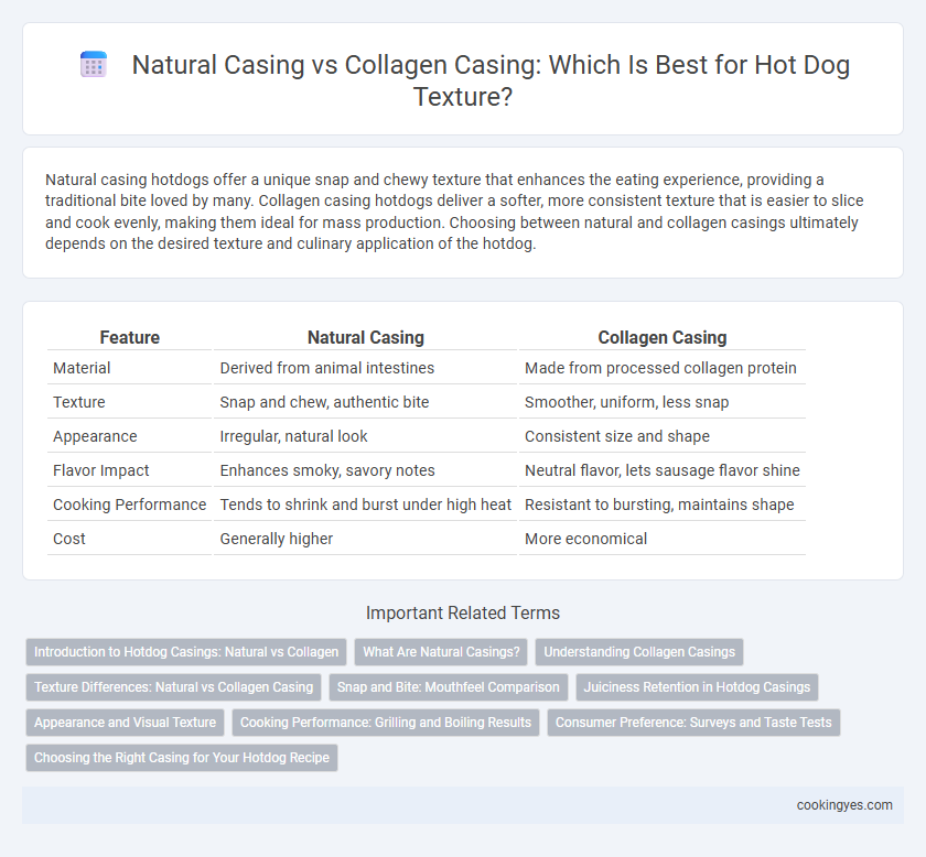 Natural Casing vs Collagen Casing: Which Is Best for Hot Dog Texture?