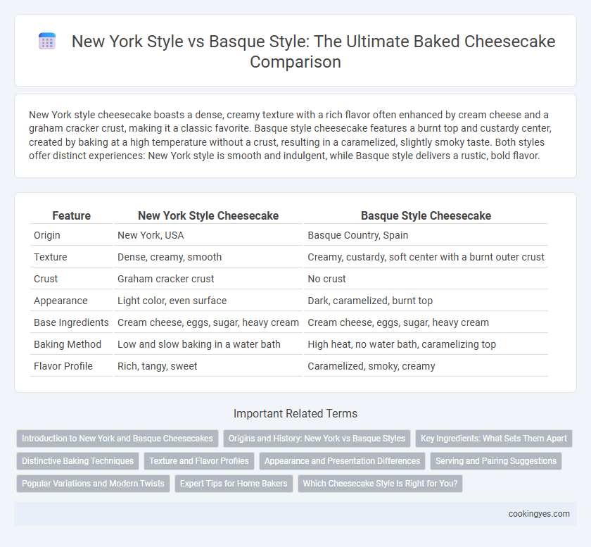 New York Style vs Basque Style: The Ultimate Baked Cheesecake Comparison