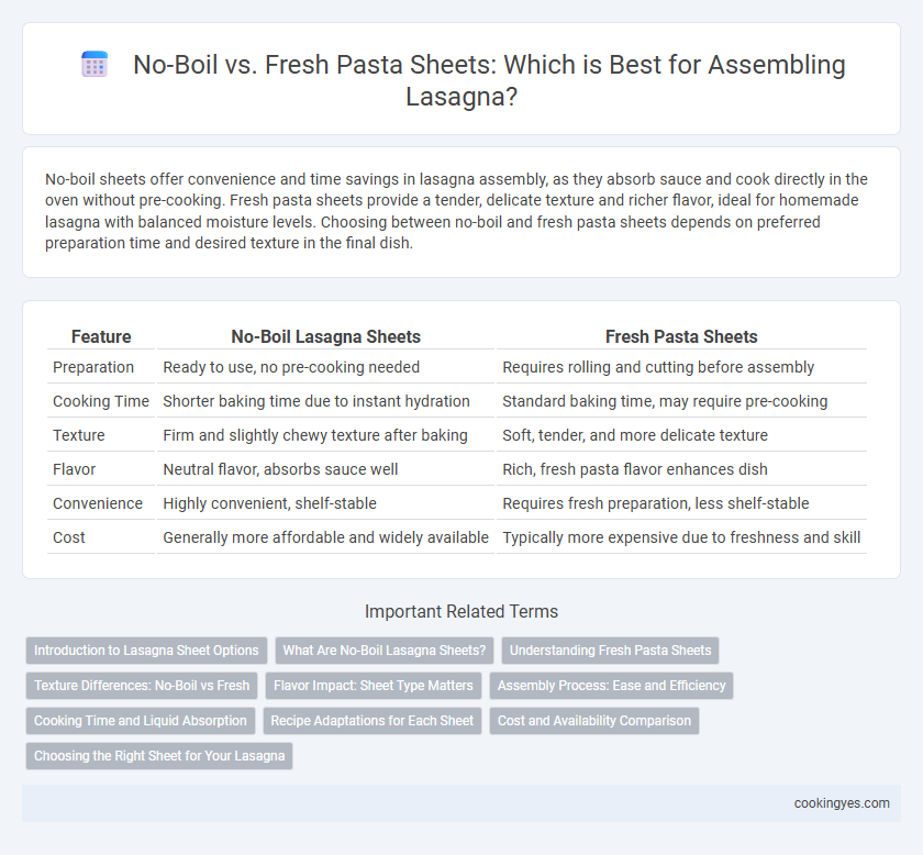 No-Boil vs. Fresh Pasta Sheets: Which is Best for Assembling Lasagna?