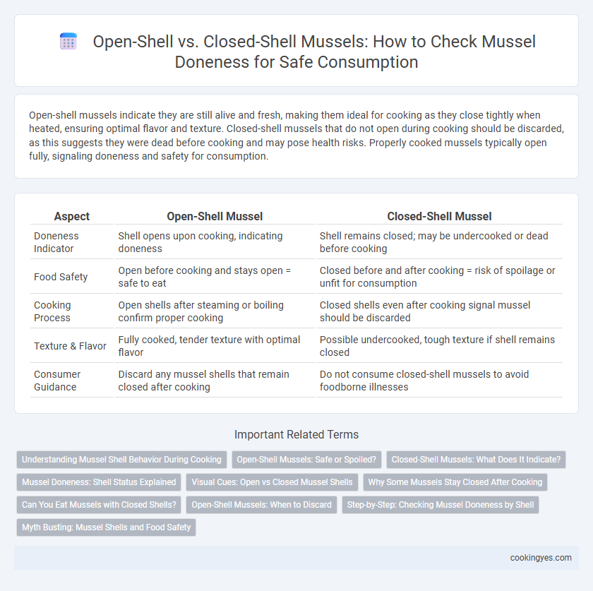 Open-Shell vs. Closed-Shell Mussels: How to Check Mussel Doneness for Safe Consumption