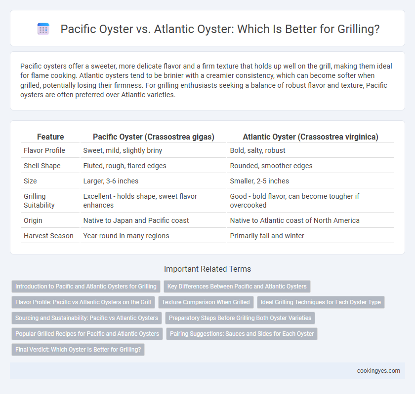 Pacific Oyster vs. Atlantic Oyster: Which Is Better for Grilling?