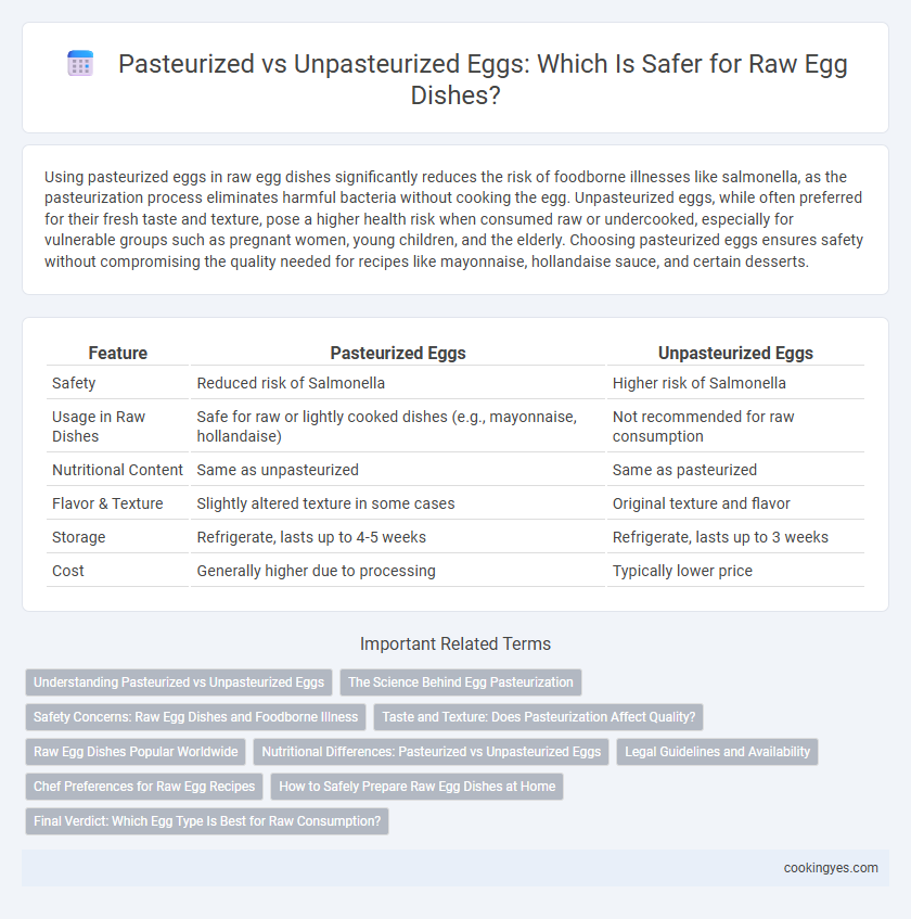 Pasteurized vs Unpasteurized Eggs: Which Is Safer for Raw Egg Dishes?