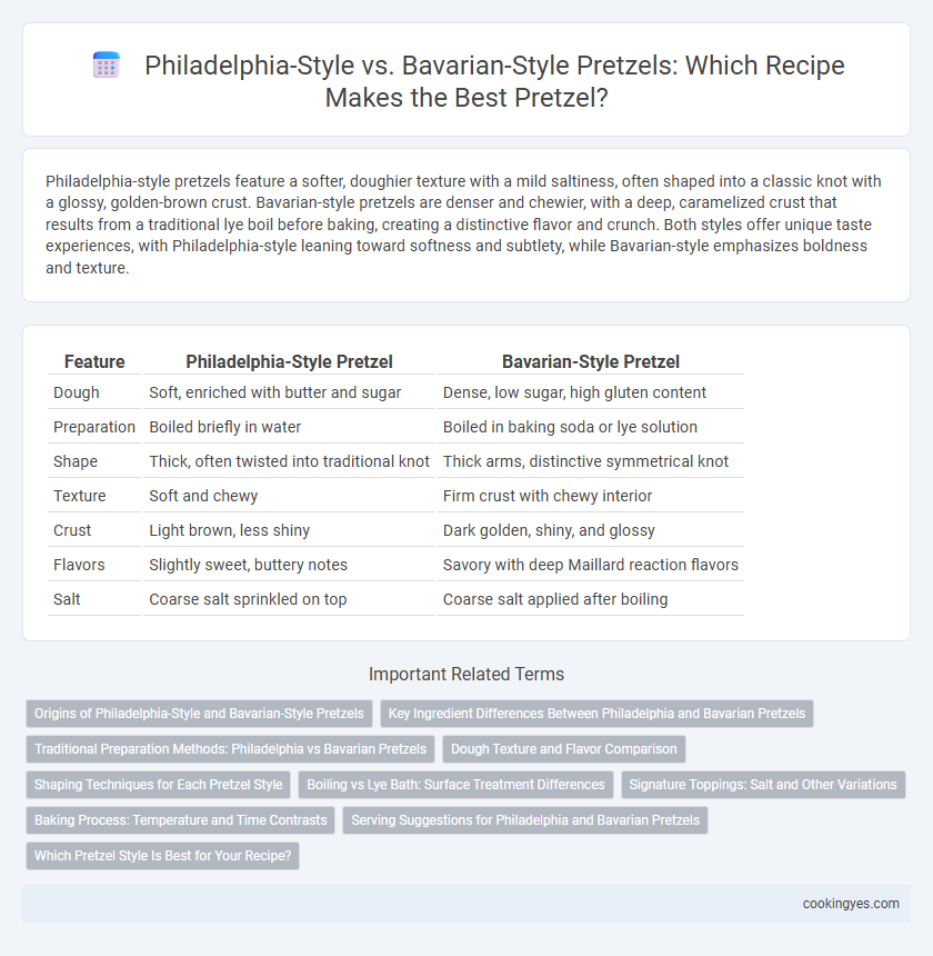 Philadelphia-Style vs. Bavarian-Style Pretzels: Which Recipe Makes the Best Pretzel?