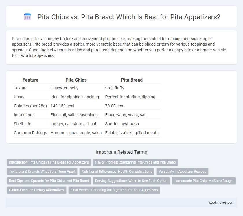 Pita Chips vs. Pita Bread: Which Is Best for Pita Appetizers?