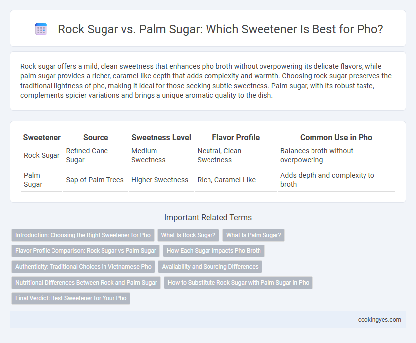 Rock Sugar vs. Palm Sugar: Which Sweetener Is Best for Pho?