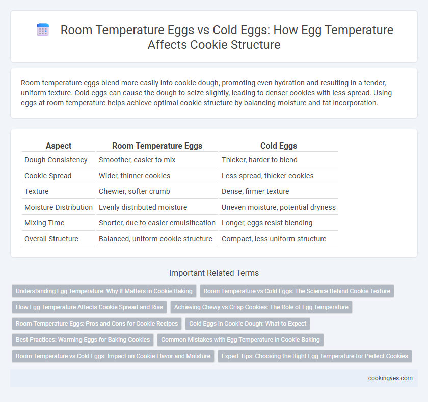 Room Temperature Eggs vs Cold Eggs: How Egg Temperature Affects Cookie Structure