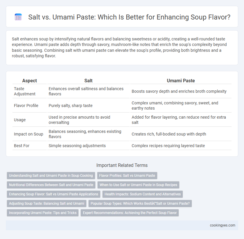 Salt vs. Umami Paste: Which Is Better for Enhancing Soup Flavor?