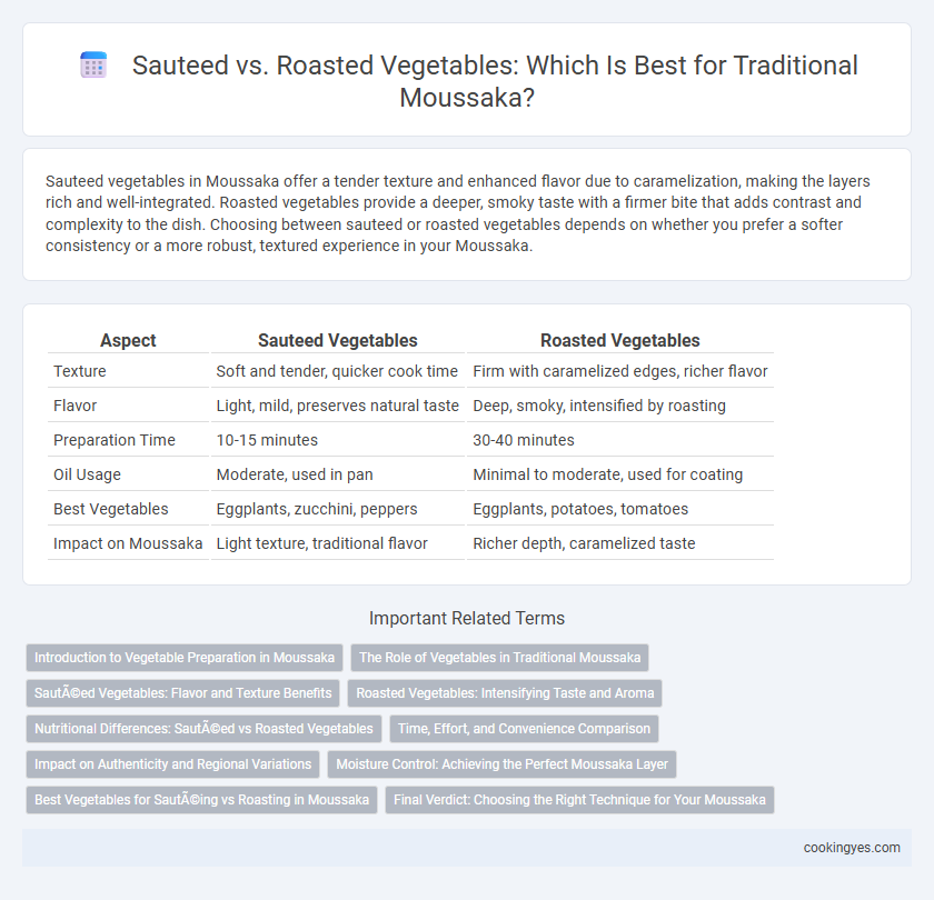Sauteed vs. Roasted Vegetables: Which Is Best for Traditional Moussaka?