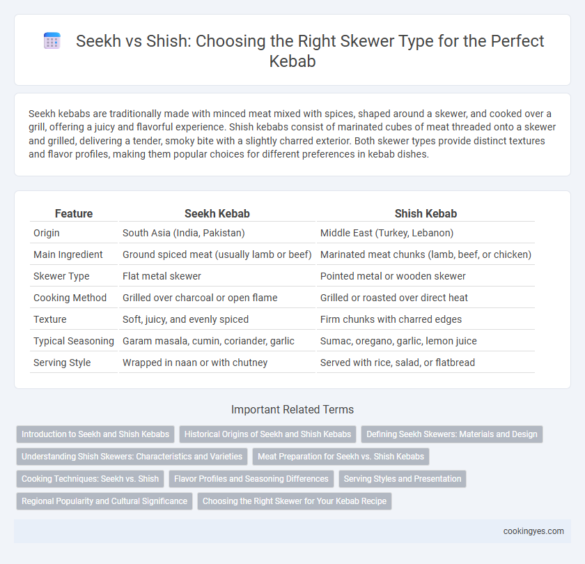 Seekh vs Shish: Choosing the Right Skewer Type for the Perfect Kebab