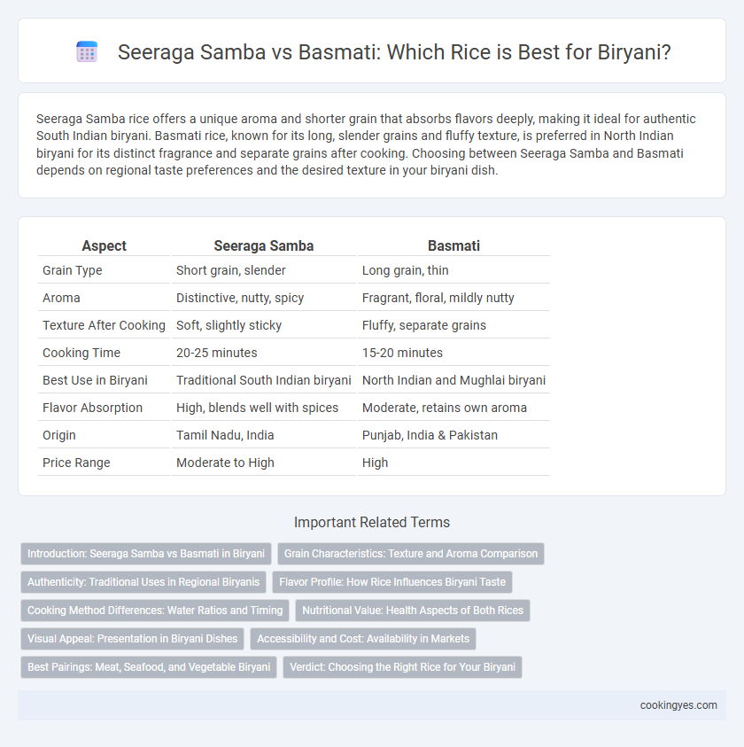 Seeraga Samba vs Basmati: Which Rice is Best for Biryani?