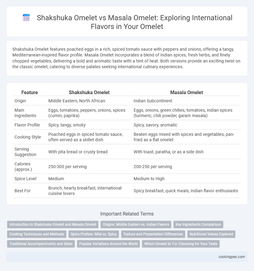 Shakshuka Omelet vs Masala Omelet: Exploring International Flavors in Your Omelet
