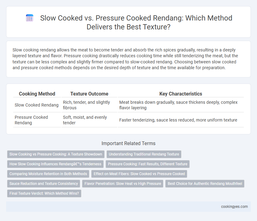 Slow Cooked vs. Pressure Cooked Rendang: Which Method Delivers the Best Texture?