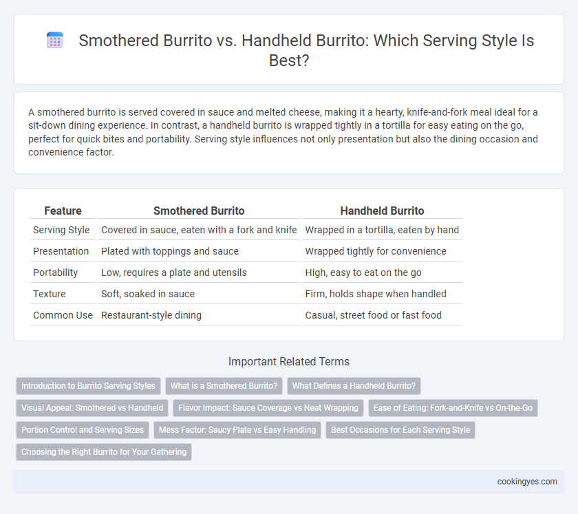 Smothered Burrito vs. Handheld Burrito: Which Serving Style Is Best?