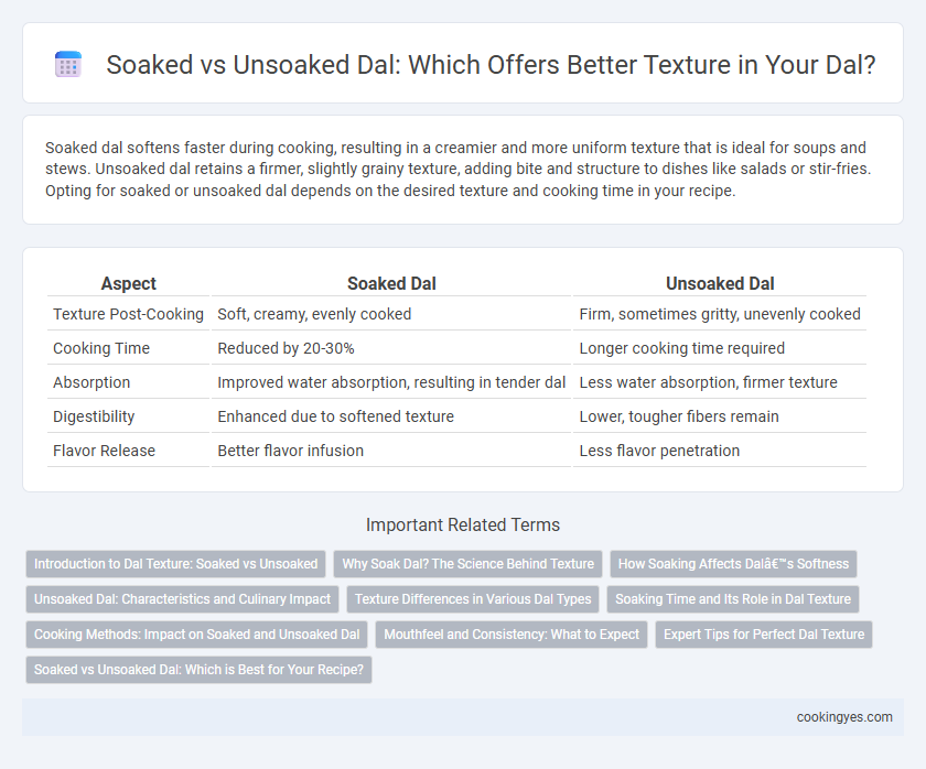 Soaked vs Unsoaked Dal: Which Offers Better Texture in Your Dal?