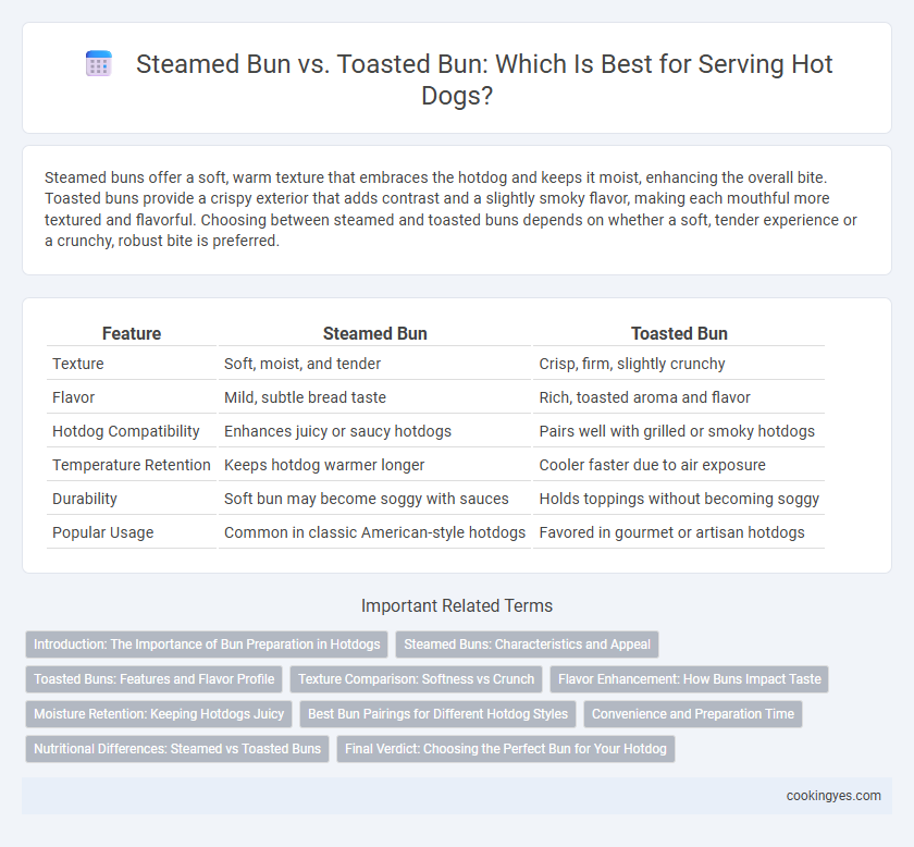 Steamed Bun vs. Toasted Bun: Which Is Best for Serving Hot Dogs?